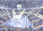Concept Sketch - Arena interior